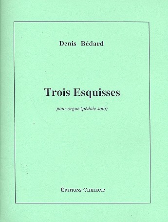 Vorderes Coverbild Trois Esquisses