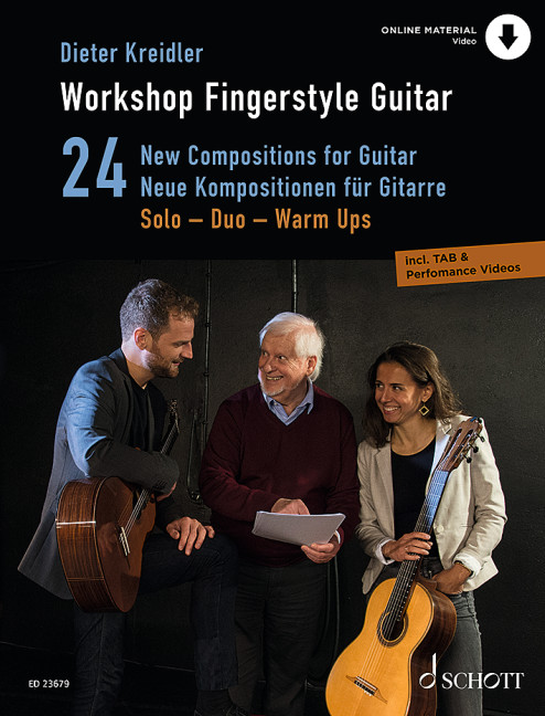 Vorderes Coverbild Workshop Fingerstyle Guitar (+Online Audio/Video)