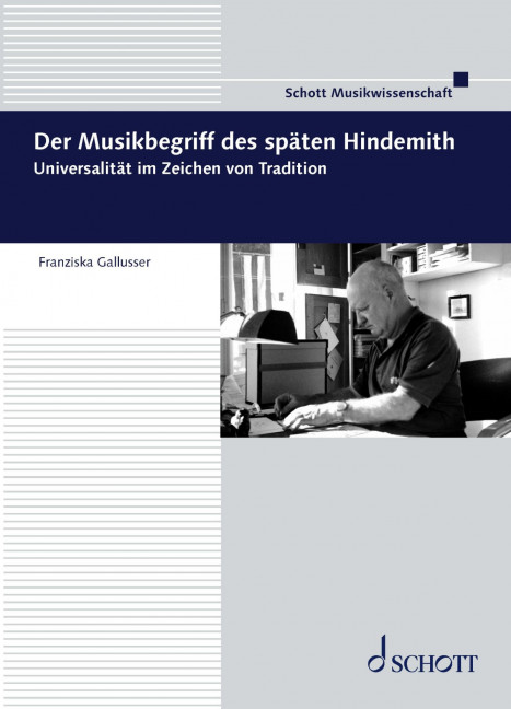 Vorderes Coverbild Der Musikbegriff des späten Hindemith Bd 15