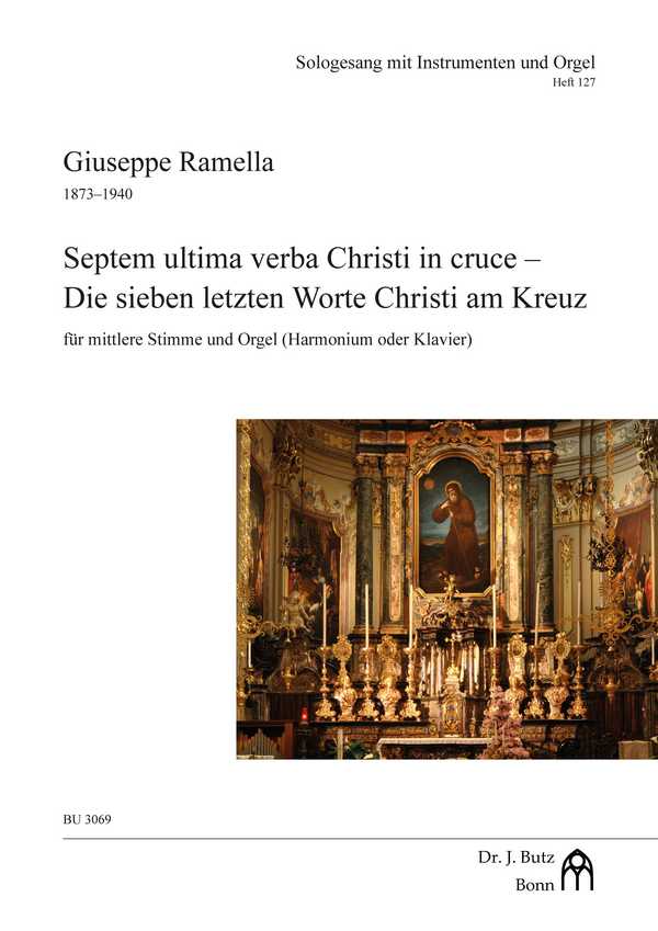 Vorderes Coverbild Septem ultima verba Christi in cruce