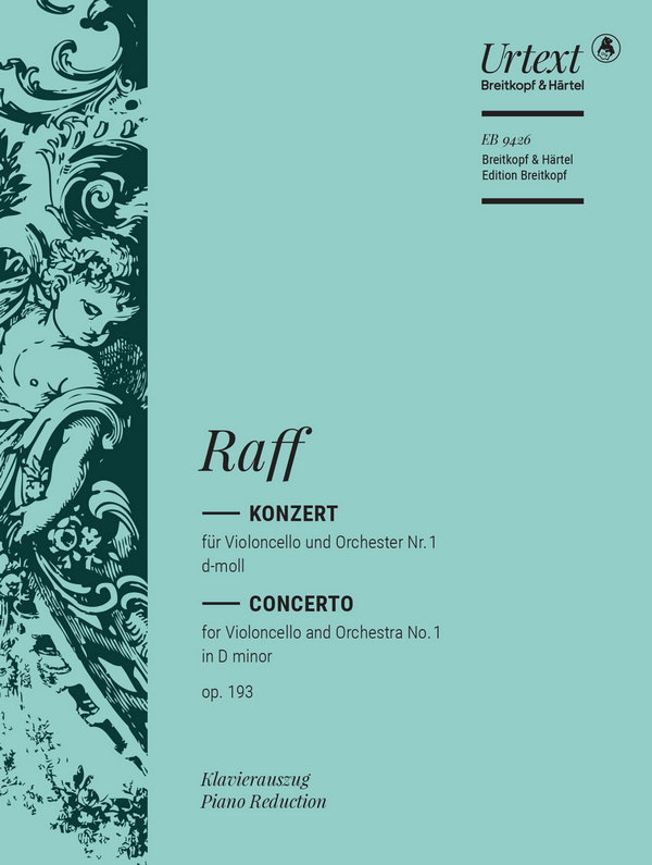 Vorderes Coverbild Violoncellokonzert Nr.1 d-moll op.193
