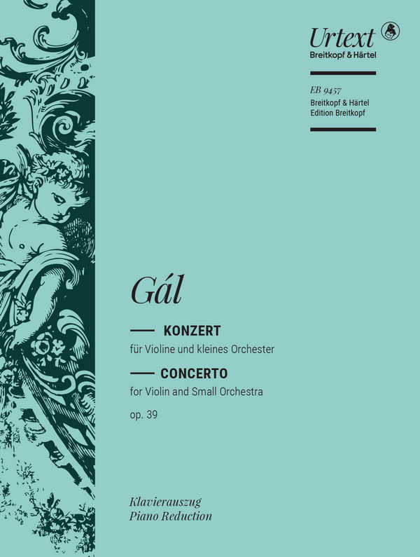 Vorderes Coverbild Violinkonzert op.39