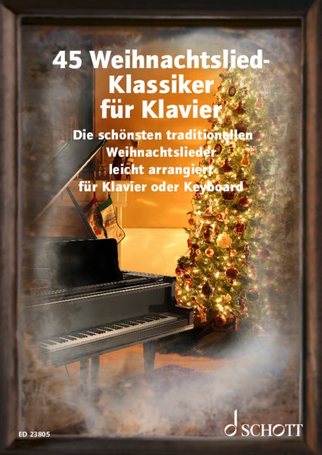 Vorderes Coverbild 45 Weihnachtslied-Klassiker 
