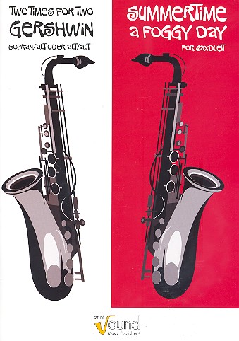 Vorderes Coverbild 2 Times for Gershwin for 2 saxophones