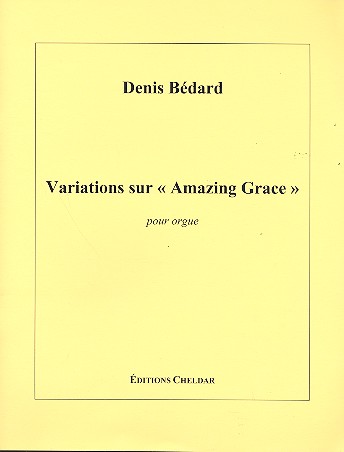 Vorderes Coverbild Variations sur "Amazing Grace"
