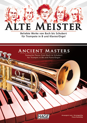 Vorderes Coverbild Alte Meister für Trompete und Klavier (Orgel)