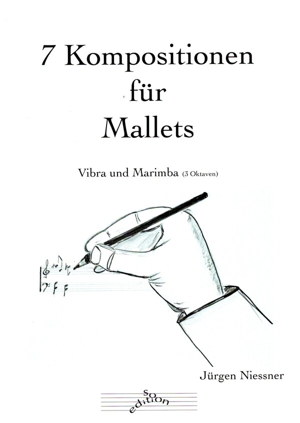Vorderes Coverbild 7 Kompositionen für Mallets