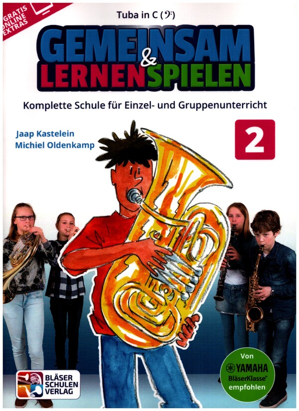 Vorderes Coverbild Gemeinsam lernen & spielen Band 2 (+Online Audio)