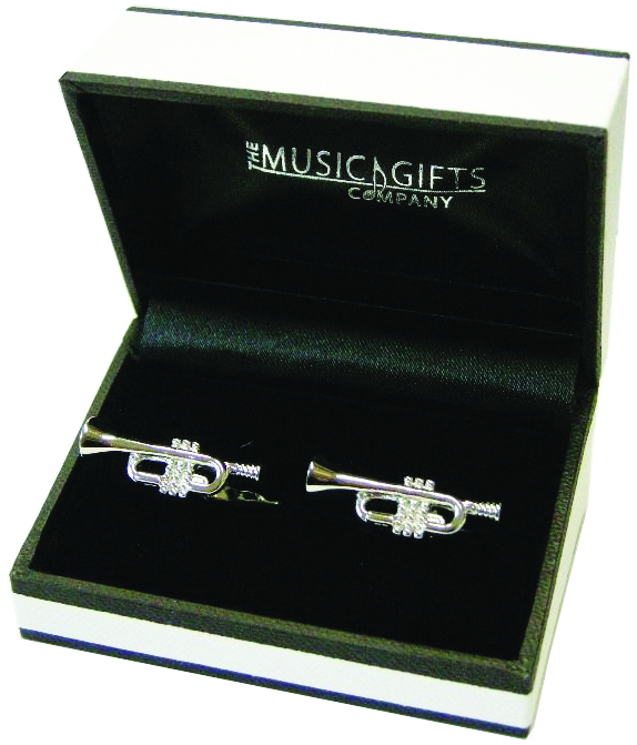 Vorderes Coverbild Silver-Plated Trumpet Cufflinks