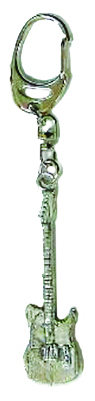 Vorderes Coverbild Pewter Keyring Electric Guitar (T Style)