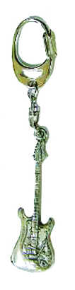 Vorderes Coverbild Pewter Keyring Electric Guitar (S Style)