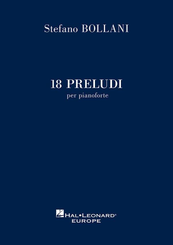 Vorderes Coverbild 18 Preludi per pianoforte