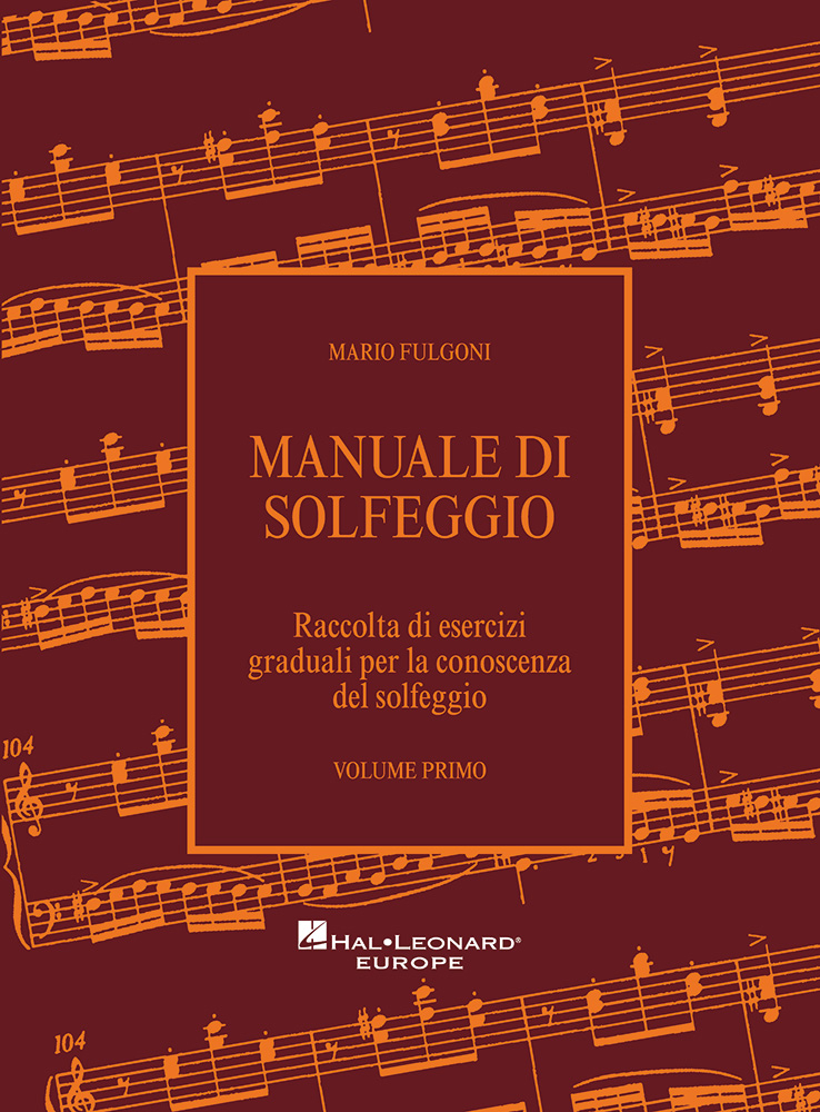 Vorderes Coverbild Manuale di solfeggio - Volume 1