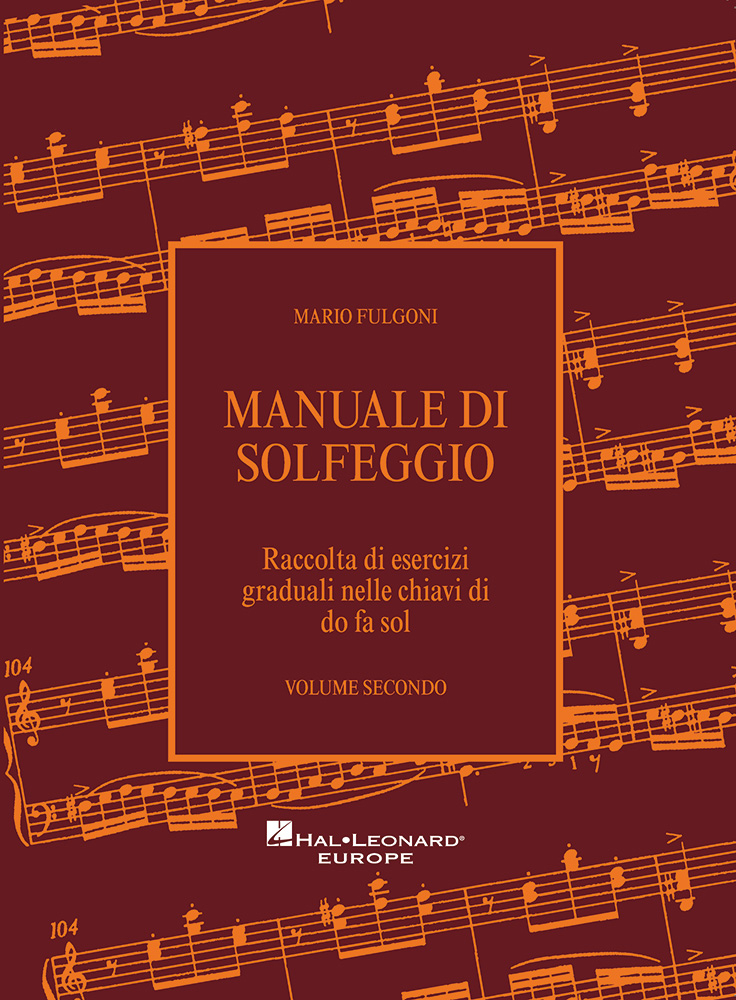 Vorderes Coverbild Manuale di solfeggio - Volume 2