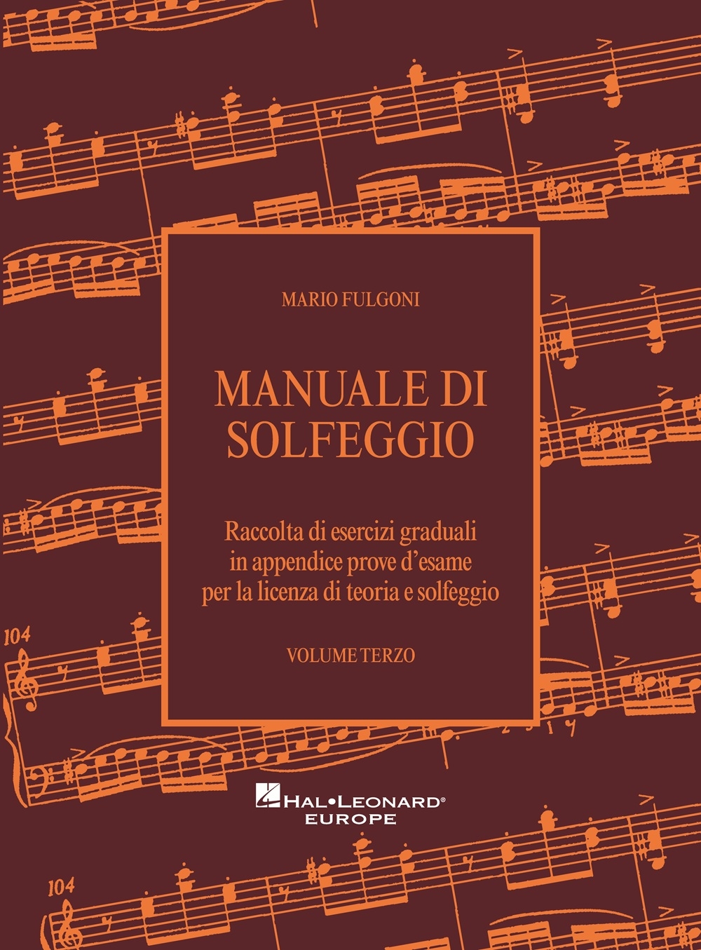 Vorderes Coverbild Manuale di solfeggio - Volume 3