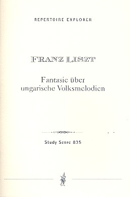 Vorderes Coverbild Fantasie über ungarische Volksmelodien