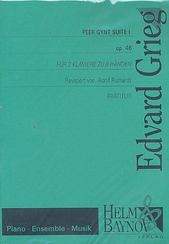 Vorderes Coverbild Peer Gynt Suite Nr.1 op.46