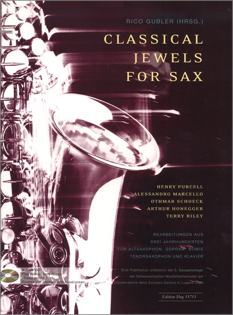 Vorderes Coverbild Classical Jewels for Sax (+CD)