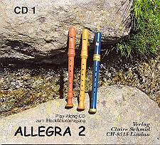 Vorderes Coverbild Allegra Band 2 CD 1