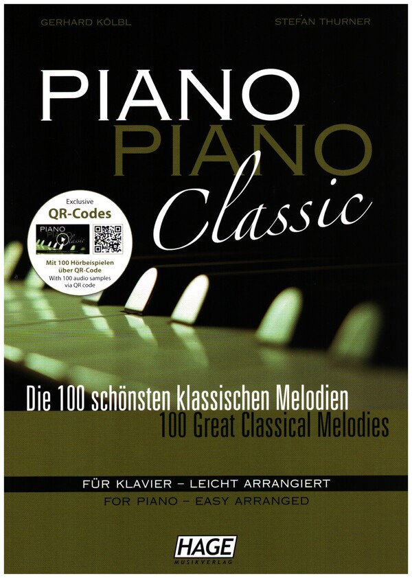 Vorderes Coverbild Piano Piano Classic (+QR-Codes)