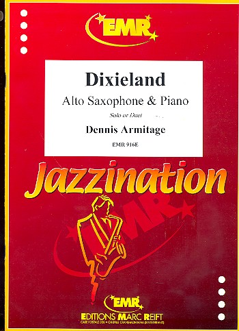 Vorderes Coverbild Dixieland for alto saxophone and piano