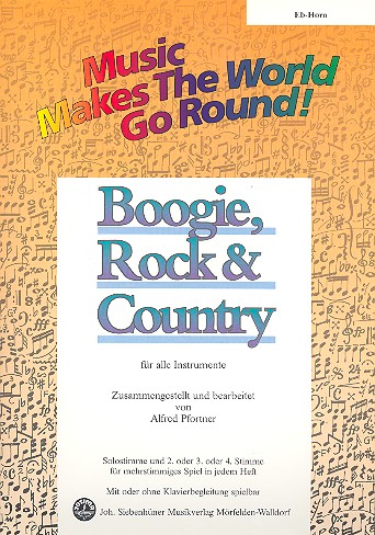 Vorderes Coverbild Boogie Rock und Country