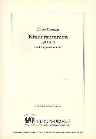 Vorderes Coverbild Kinderstimmen Teil 1 und 2