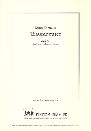 Vorderes Coverbild Traumdeuter für Mandoline