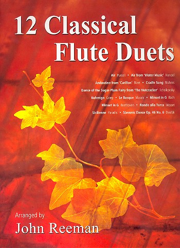 Vorderes Coverbild 12 classical Flute Duets