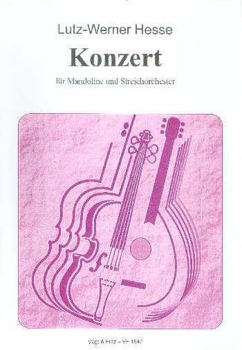 Vorderes Coverbild Konzert für Mandoline und