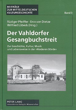 Vorderes Coverbild Der Vahldorfer Gesangbuchstreit