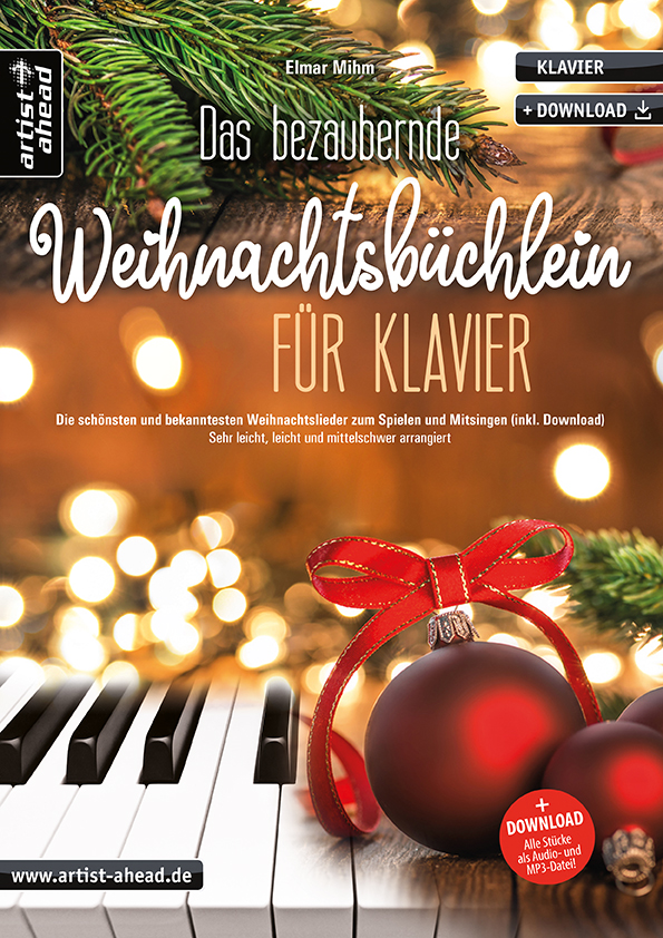 Vorderes Coverbild Das bezaubernde Weihnachtsbüchlein (+Online Audio)