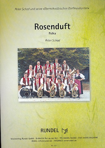 Vorderes Coverbild Rosenduft: für Blasorchester