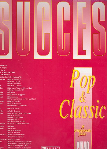 Vorderes Coverbild Succes - Pop et Classic