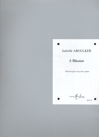 Vorderes Coverbild L'Illusion pour baryton et piano