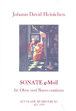 Vorderes Coverbild Sonate g-Moll
