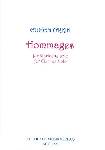 Vorderes Coverbild Hommages 