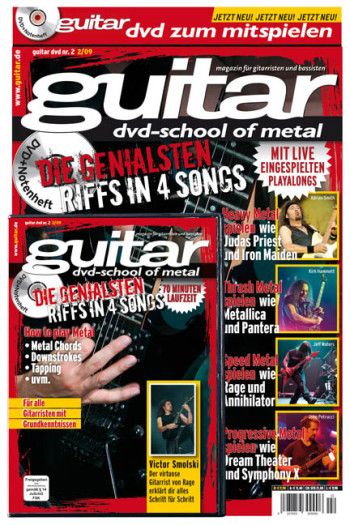 Vorderes Coverbild Guitar: DVD-School of Metal vol.2 (+DVD)