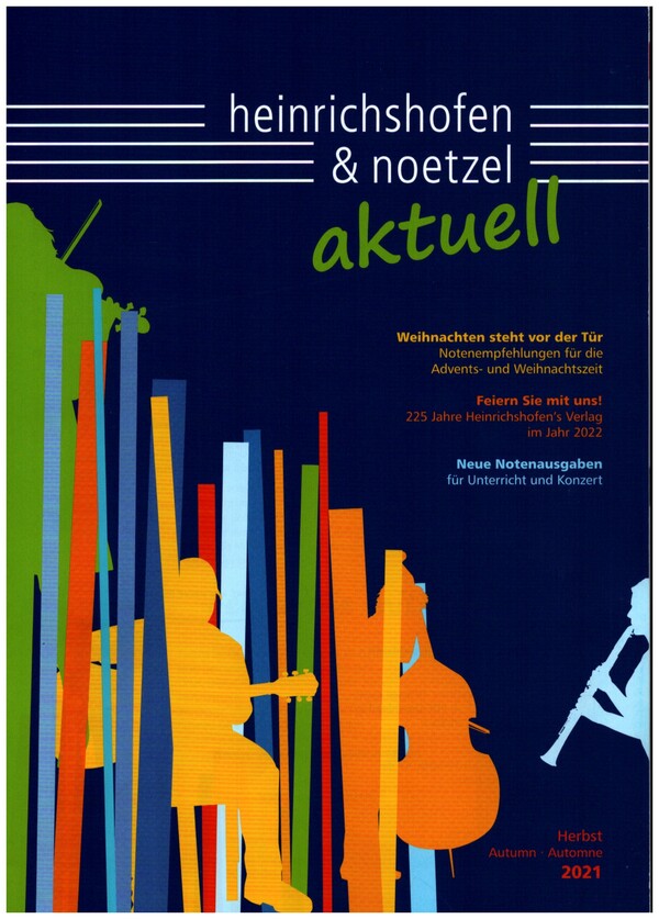 Vorderes Coverbild Heinrichshofen Katalog Neuheiten Herbst 2021