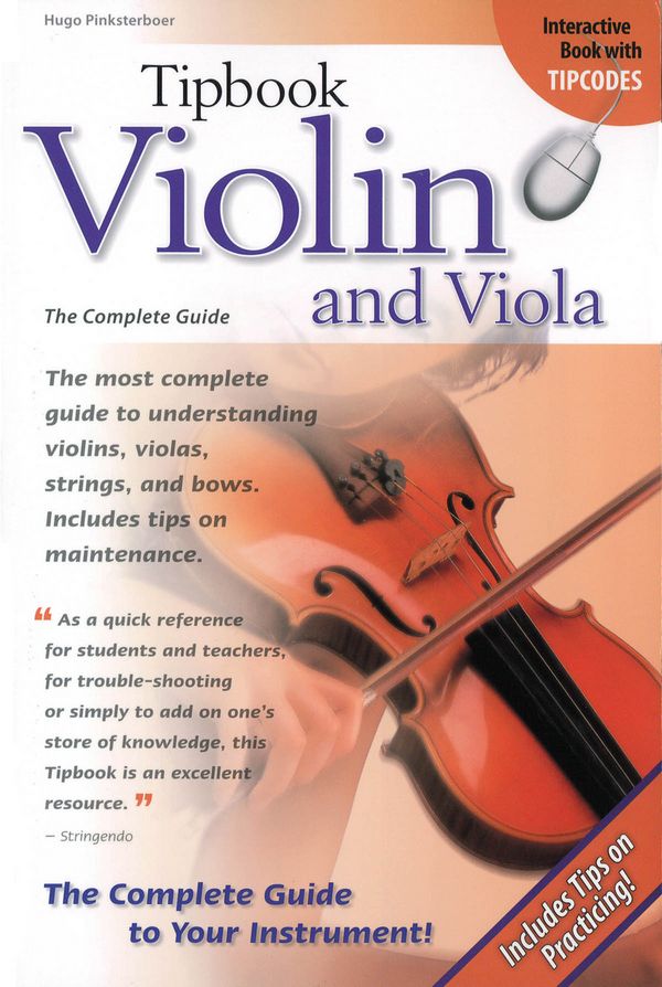 Vorderes Coverbild Tipbook Violin and Viola