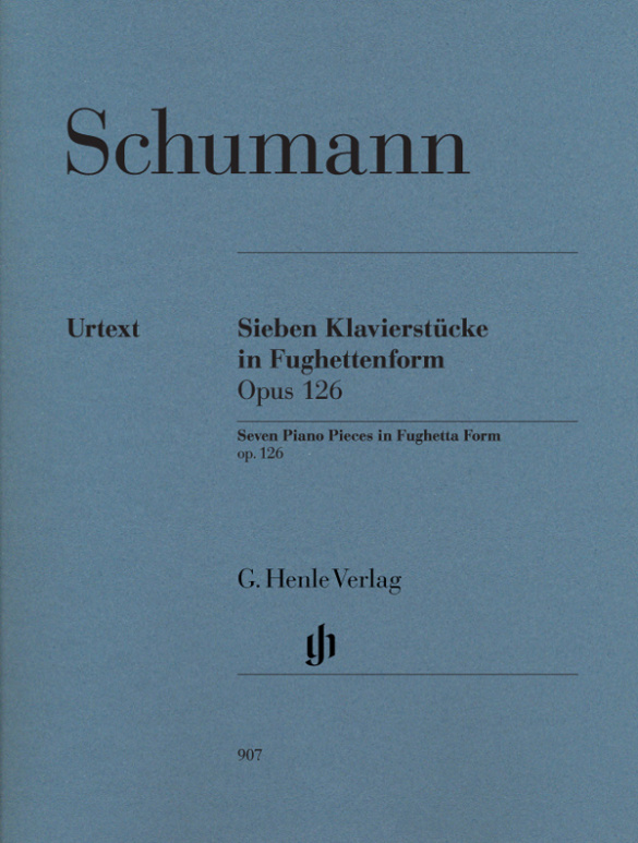 Vorderes Coverbild 7 Klavierstücke in Fughettenform op.126