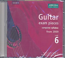 Vorderes Coverbild Guitar Exam Pieces Grade 6 CD