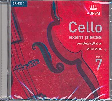Vorderes Coverbild Cello Exam Pieces Grade 7 CD