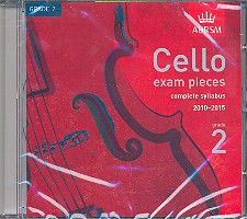 Vorderes Coverbild Cello Exam Pieces Grade 2 CD