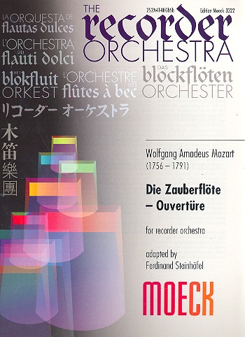 Vorderes Coverbild Die Zauberflöte Ouvertüre für