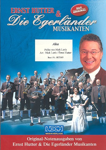 Vorderes Coverbild Aha Polka für Blasorchester