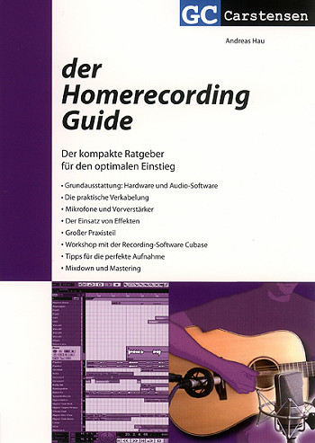 Vorderes Coverbild Der Homerecording Guide