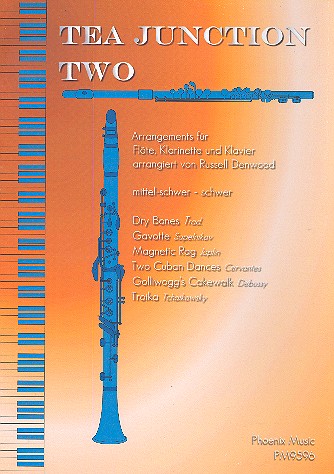 Vorderes Coverbild Tea Junction vol.2 für Flöte,