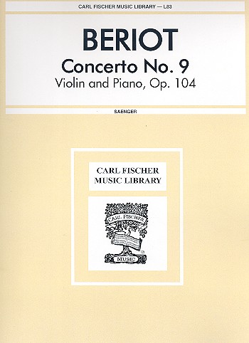 Vorderes Coverbild Concerto in a Minor no.9 op.104
