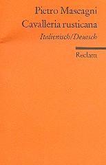 Vorderes Coverbild Cavalleria rusticana Libretto